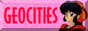 a gif that says Geocities, along with Akane from Ranma 1/2