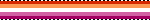 A wide image of the lesbian flag