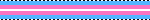 A wide blinkie of the trans flag