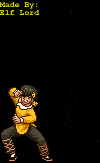 a Ryoga sprite from the Hard Battle video game